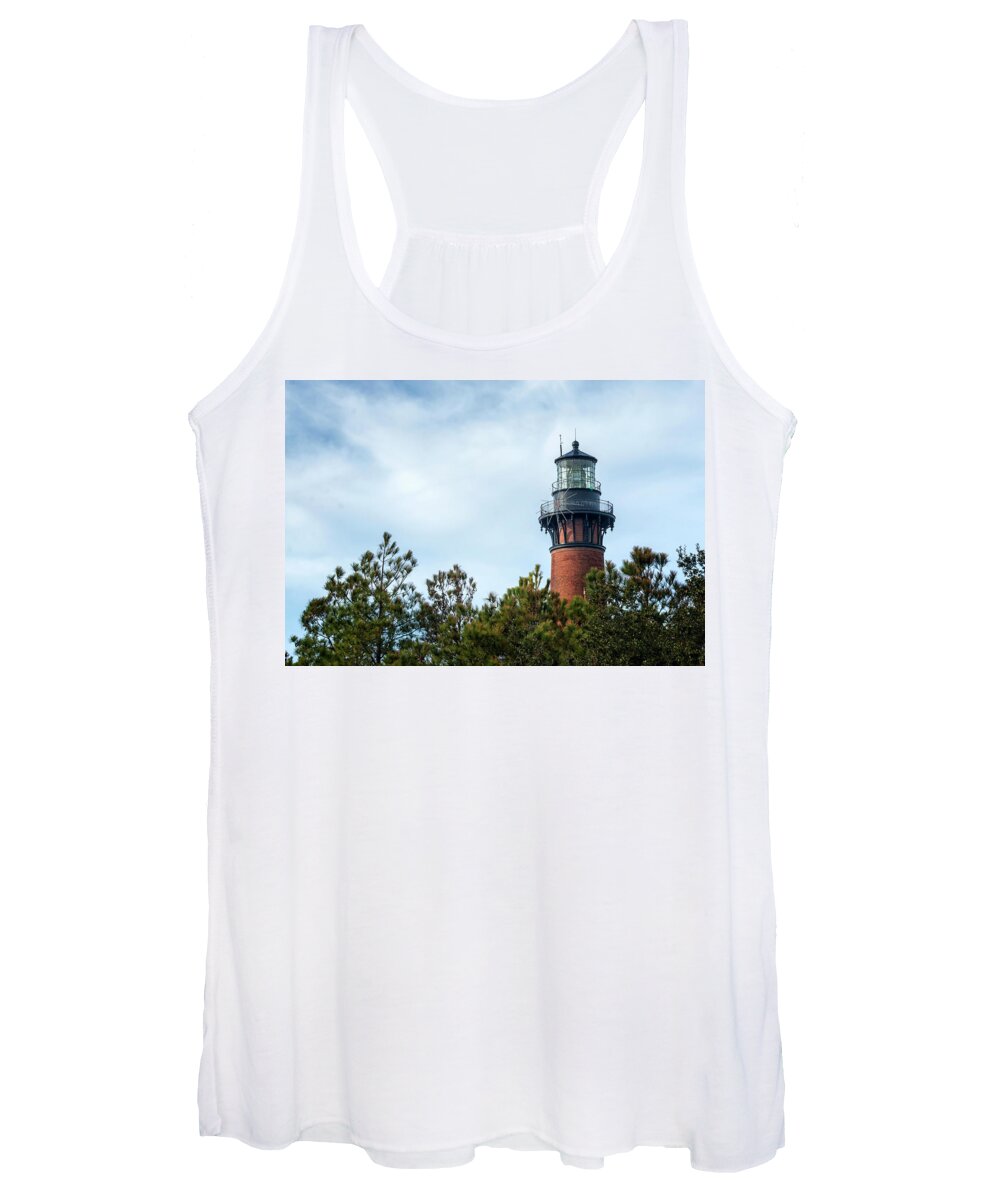 Currituck Women's Tank Top featuring the photograph Currituck Lighthouse by Travis Rogers