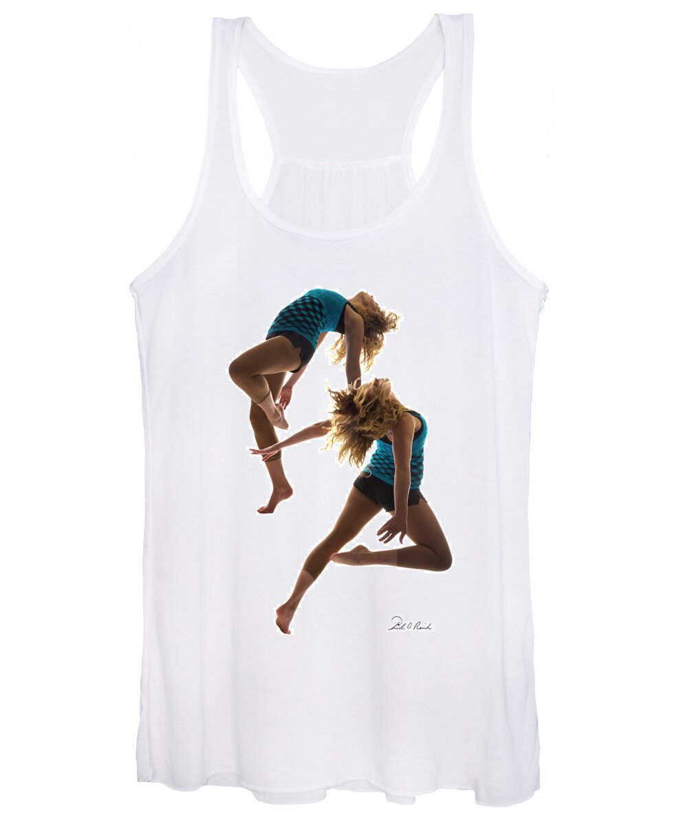 Dance Women's Tank Top featuring the photograph Dancing with Myself by Frederic A Reinecke