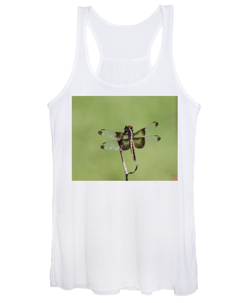 Dragonfly. Dragon Fly Women's Tank Top featuring the photograph Dragonfly by John Moyer