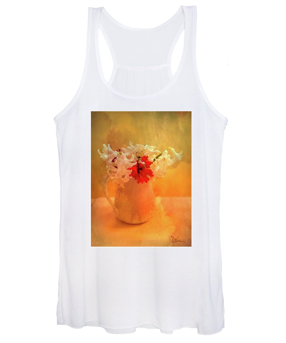 Flowers Women's Tank Top featuring the photograph First of Spring by Peggy Dietz