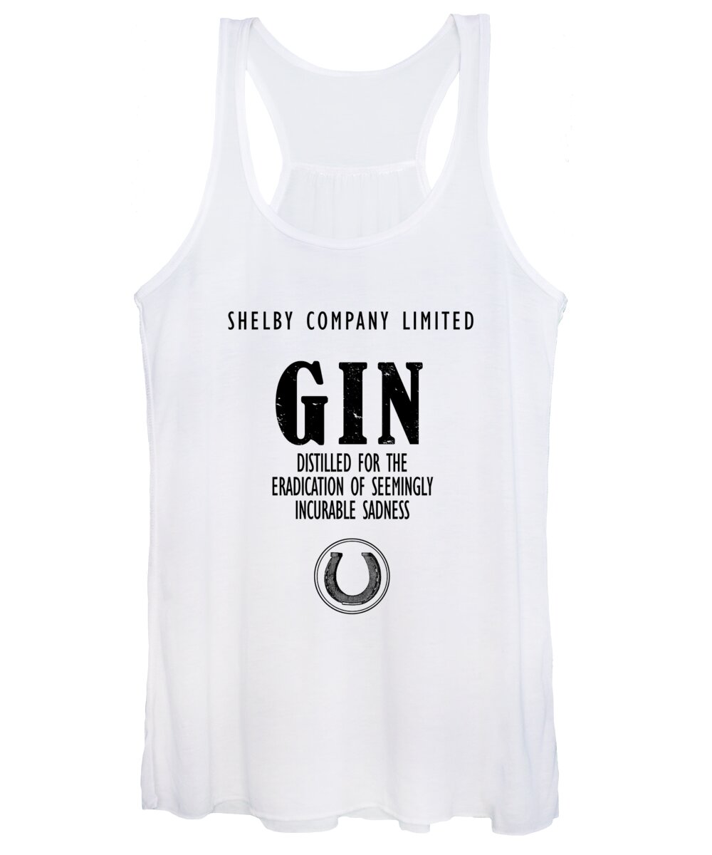 Shelby Company Women's Tank Top featuring the photograph Gin The Eradication of Sadness by Mark Rogan