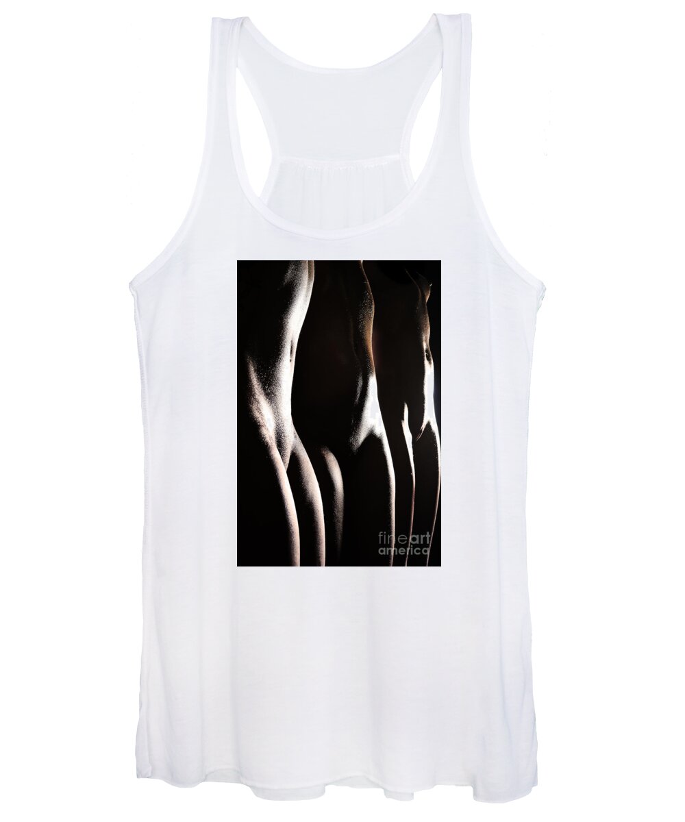 Artistic Women's Tank Top featuring the photograph Glistening oasis by Robert WK Clark