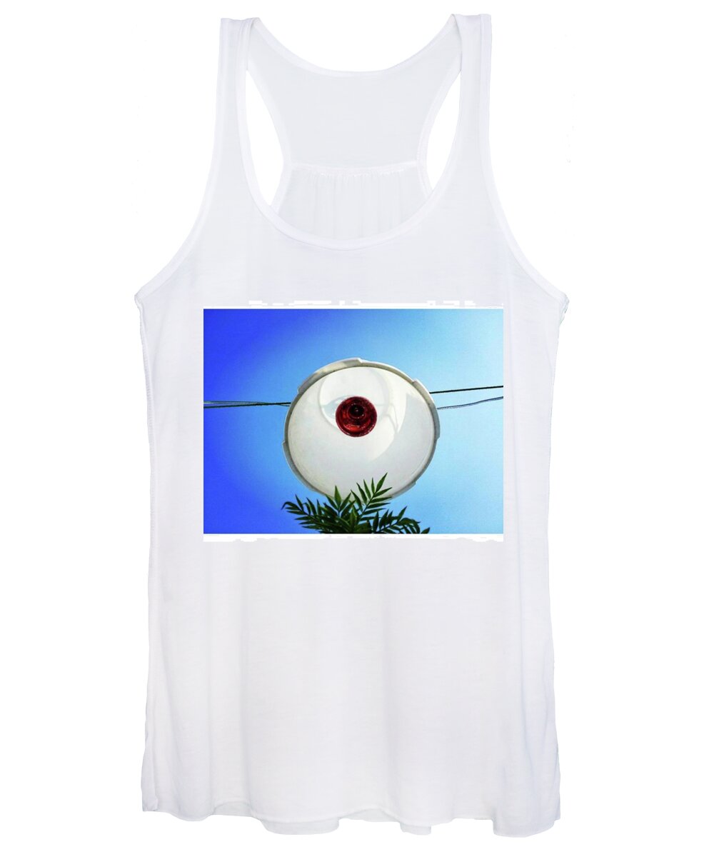 Redlightings Women's Tank Top featuring the photograph god's Word Is Lamp That Lights My by Loly Lucious