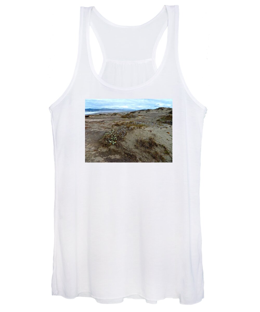 Mackerricher State Beach Women's Tank Top featuring the photograph Headlands MacKerricher State Beach by Amelia Racca