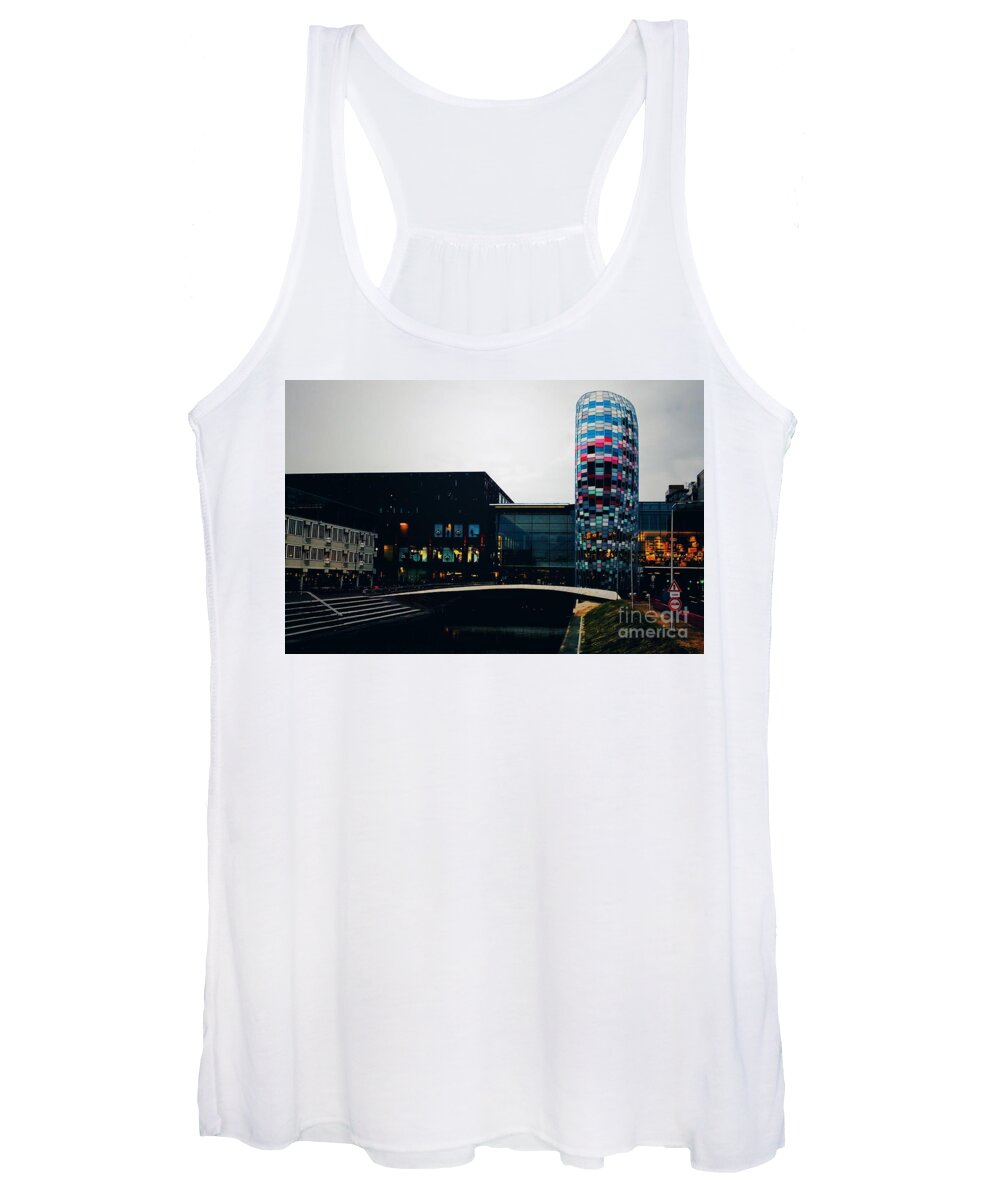 Building Women's Tank Top featuring the photograph Hoog Catharijne by HELGE Art Gallery