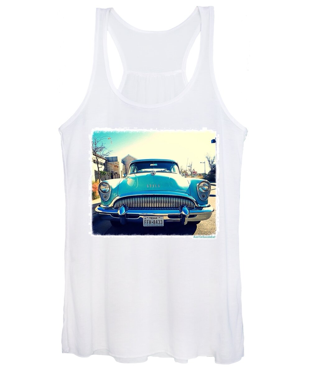 Old Women's Tank Top featuring the photograph Hope Your #friday Is As #stylish As by Austin Tuxedo Cat