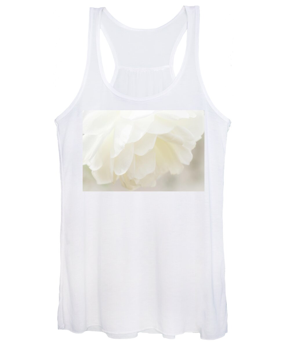 White Women's Tank Top featuring the photograph Innocent by Holly Ross