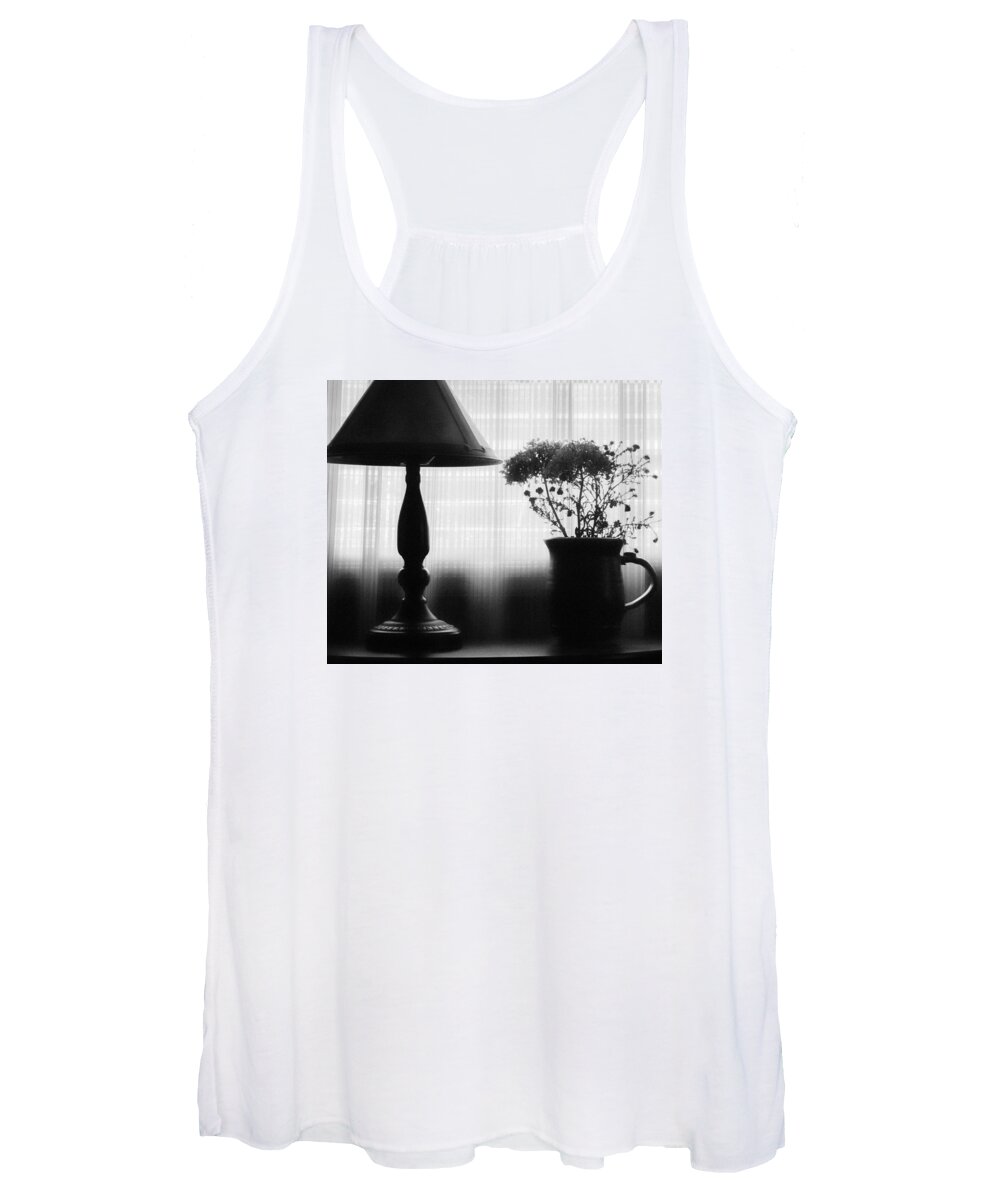 Still Life Women's Tank Top featuring the photograph Late Afternoon by Bonnie Bruno