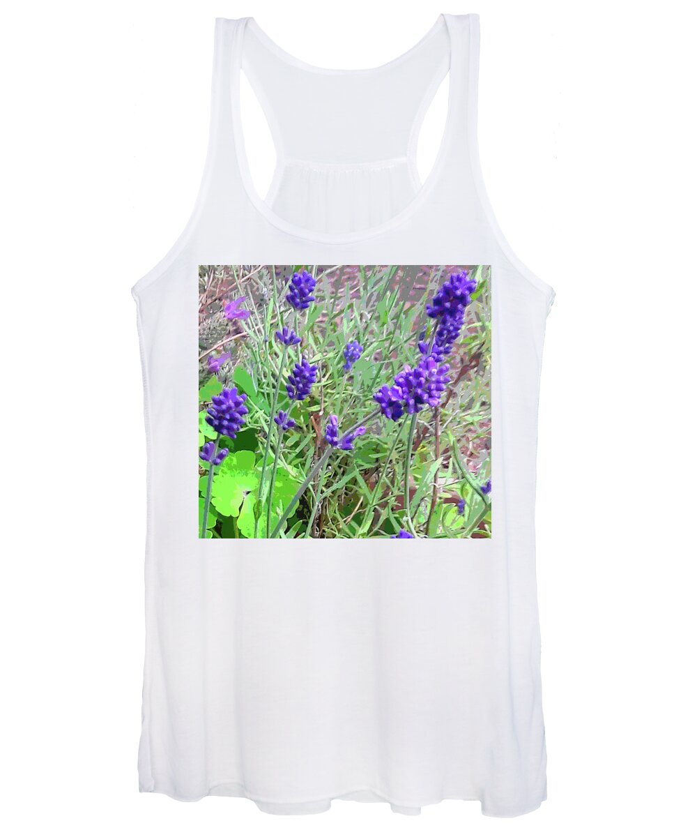 Lavender Women's Tank Top featuring the photograph Lavande by Lora Fisher