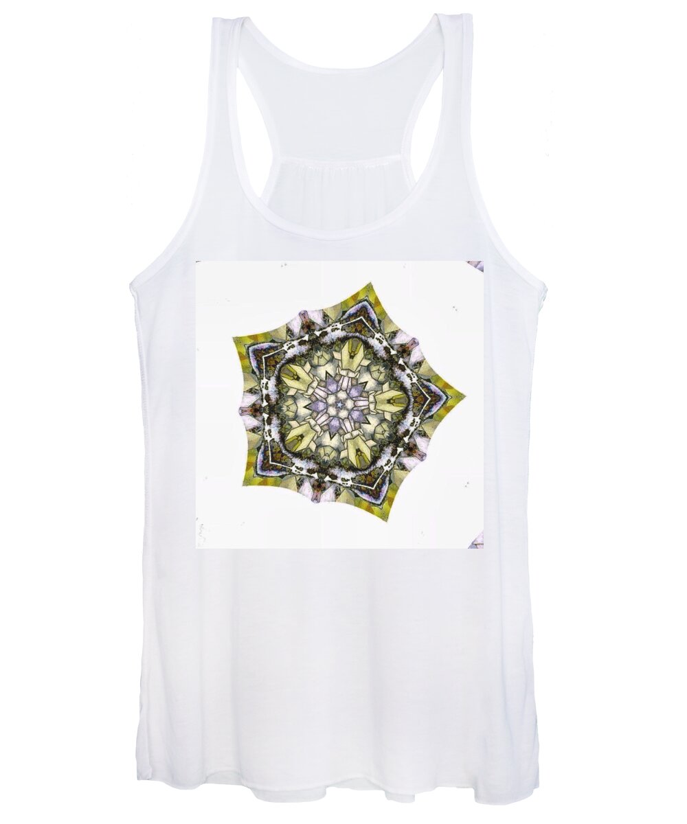 Fractal Women's Tank Top featuring the photograph Leaving The City by Nick Heap