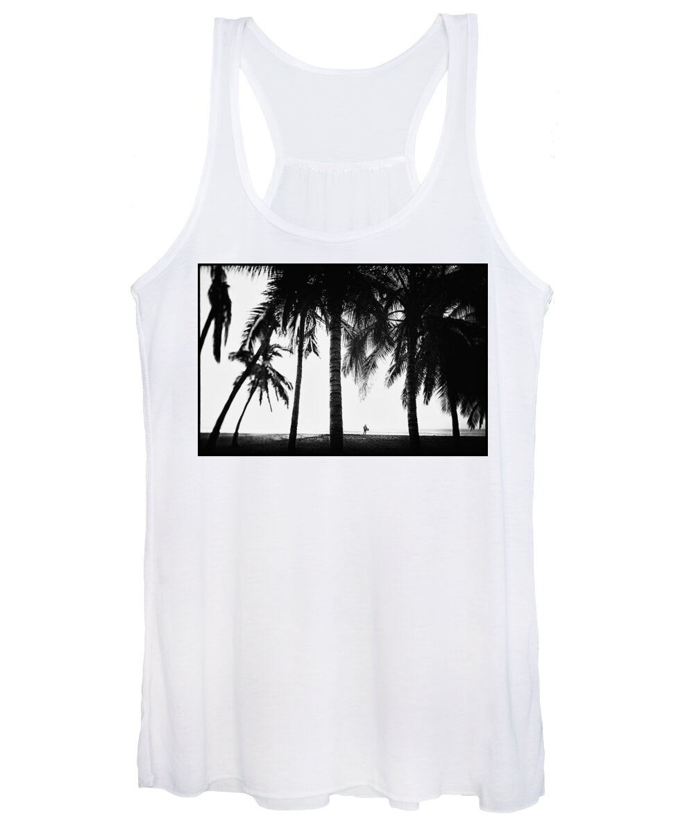 Surfing Women's Tank Top featuring the photograph Lone Wolf by Nik West