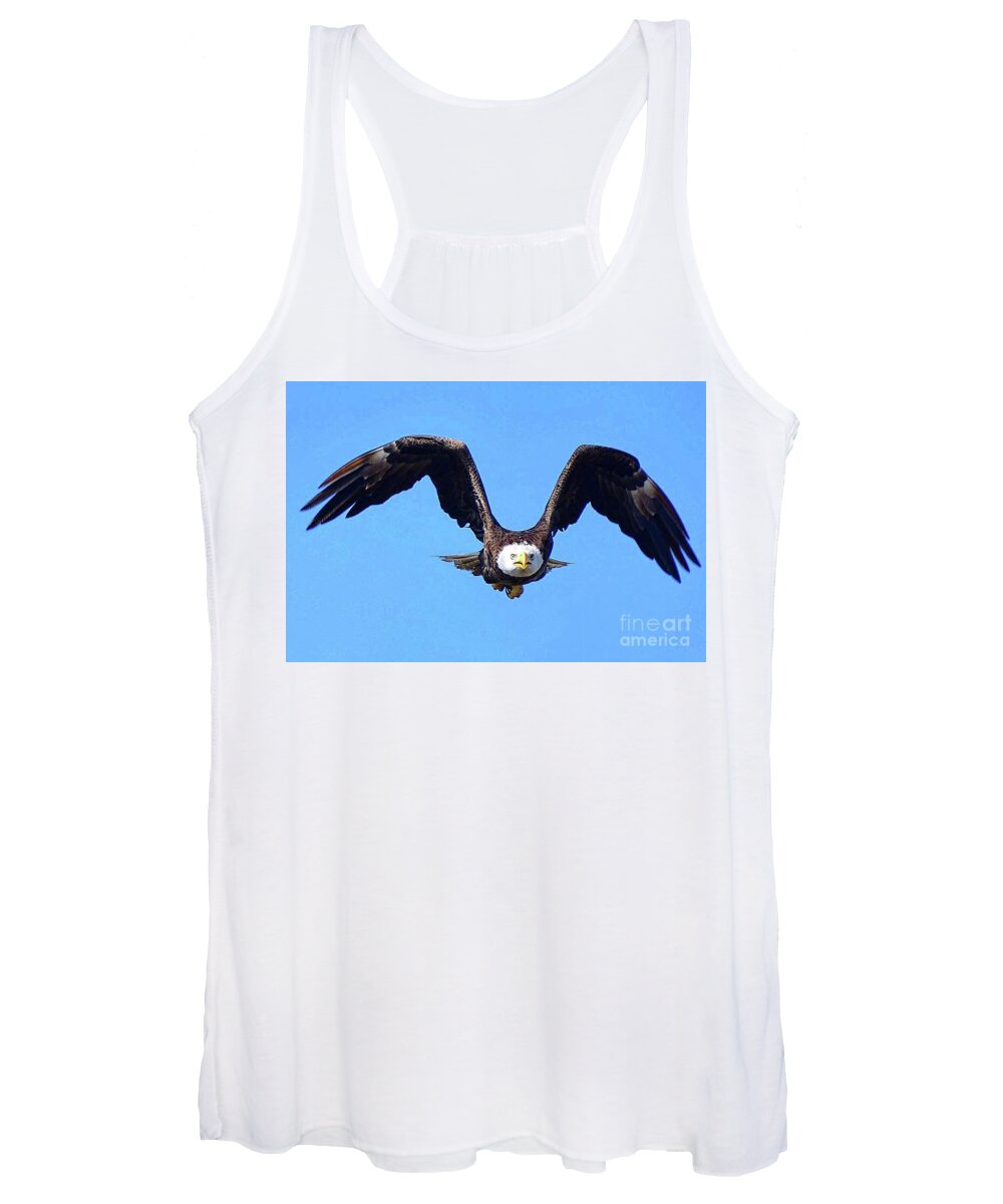 Birds Women's Tank Top featuring the photograph M15 on a mission by Liz Grindstaff