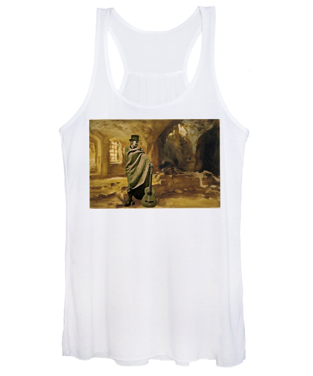 Colette Women's Tank Top featuring the photograph My beloved Mum Chris by Colette V Hera Guggenheim