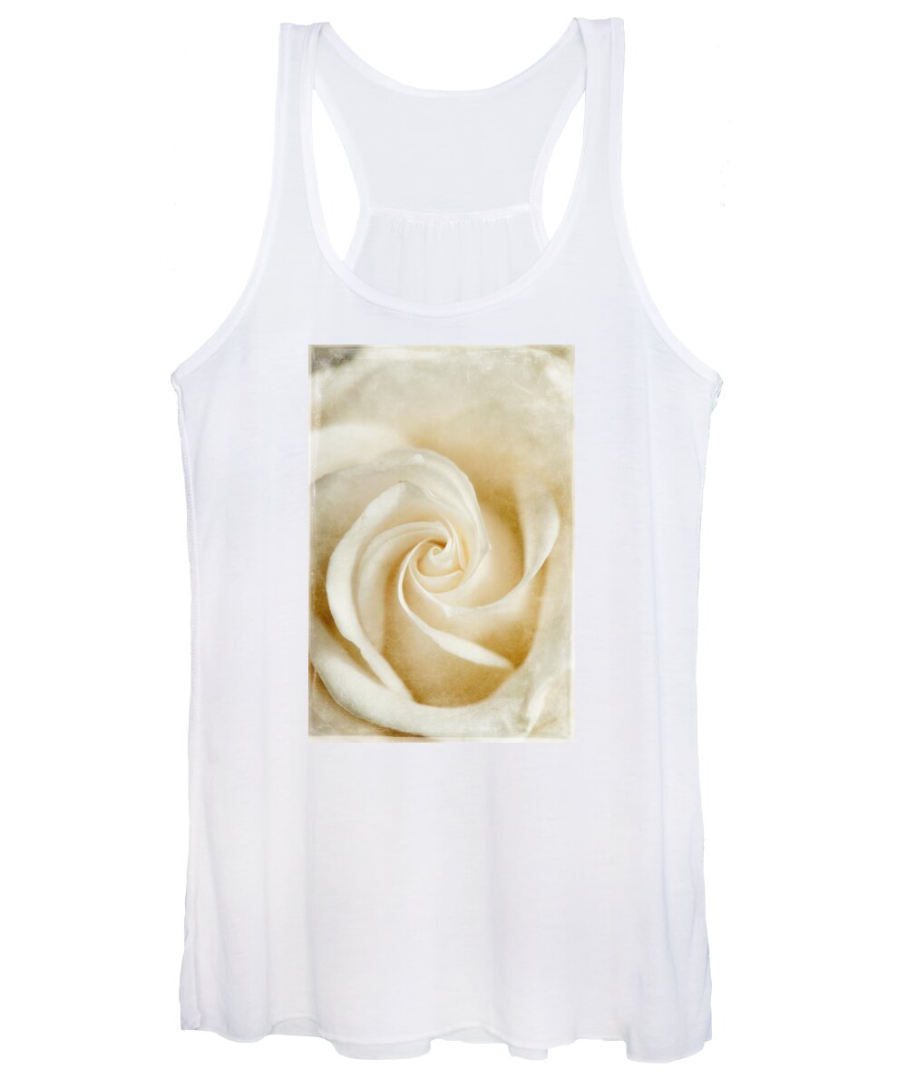 White Rose Women's Tank Top featuring the photograph Namaste by Jill Love