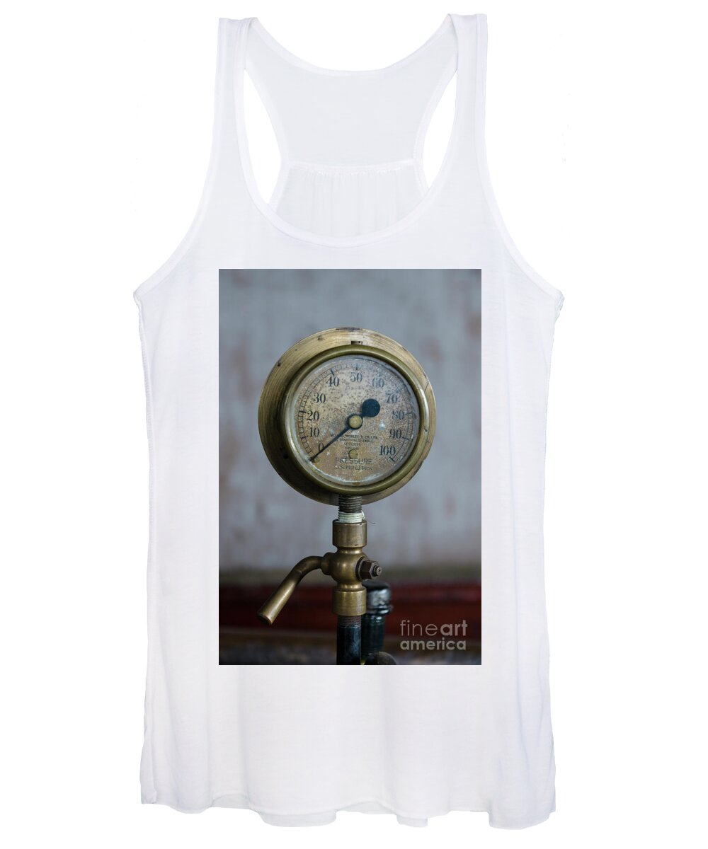 Gauge Women's Tank Top featuring the photograph No pressure then by Steev Stamford