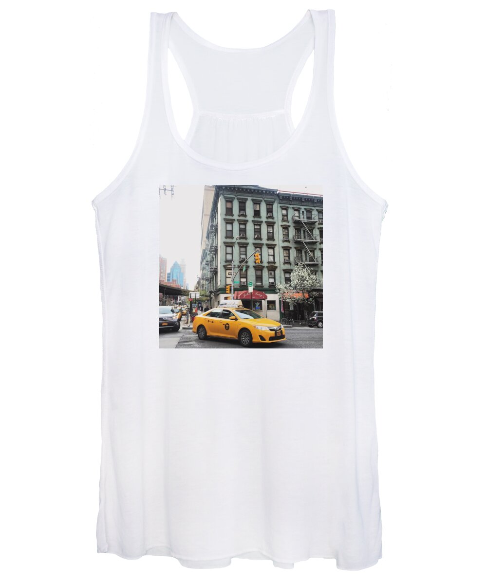 New York City Women's Tank Top featuring the photograph NYC Spring Days by Sophie Jung