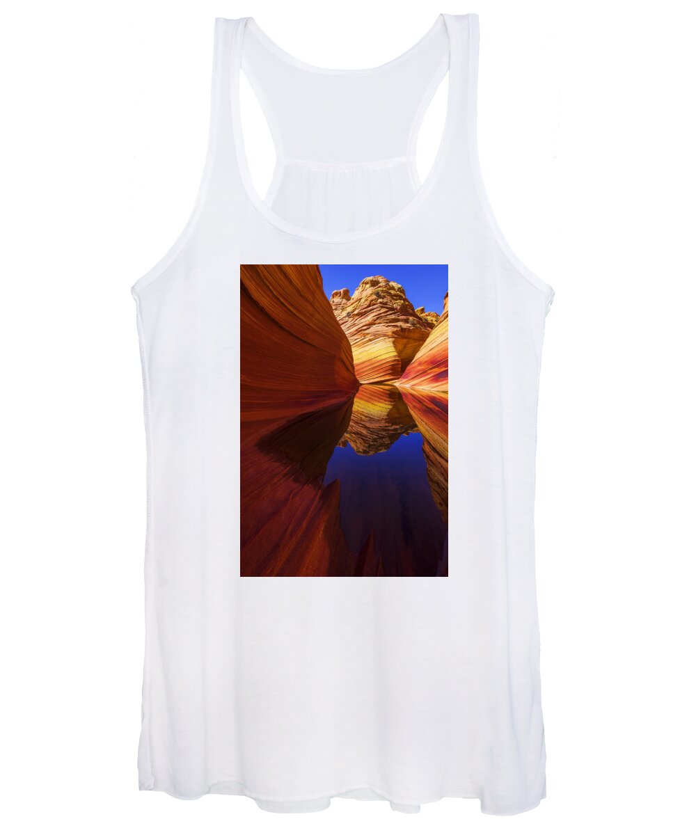 Oasis Women's Tank Top featuring the photograph Oasis by Chad Dutson