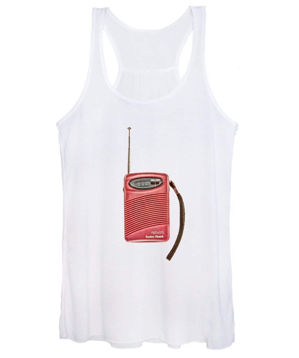 Classic Women's Tank Top featuring the photograph Pink Radio by YoPedro