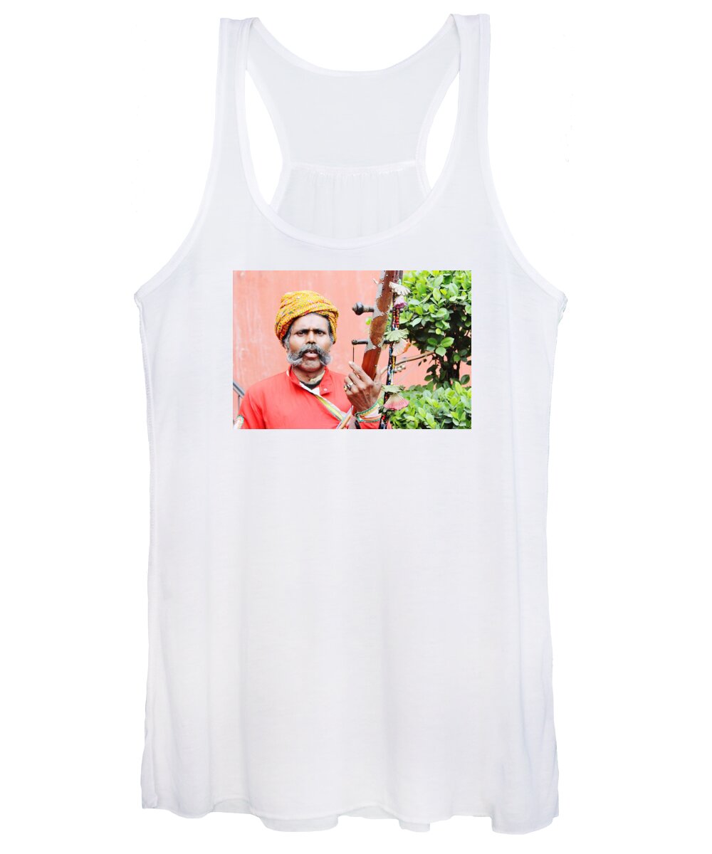 People Women's Tank Top featuring the photograph Playon by Eesha Reddy