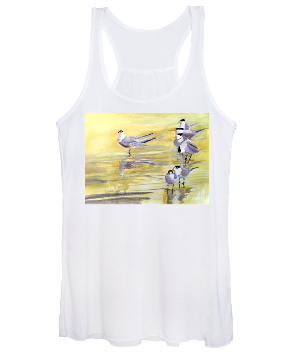 Art Women's Tank Top featuring the painting Prima Donna 5-16-15 by Julianne Felton