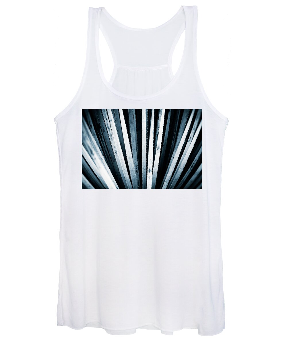 Plant Women's Tank Top featuring the photograph Sawtooth by Scott Norris