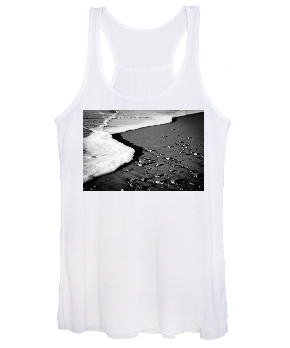 Shoreline Women's Tank Top featuring the photograph Shore Line by Dr Janine Williams