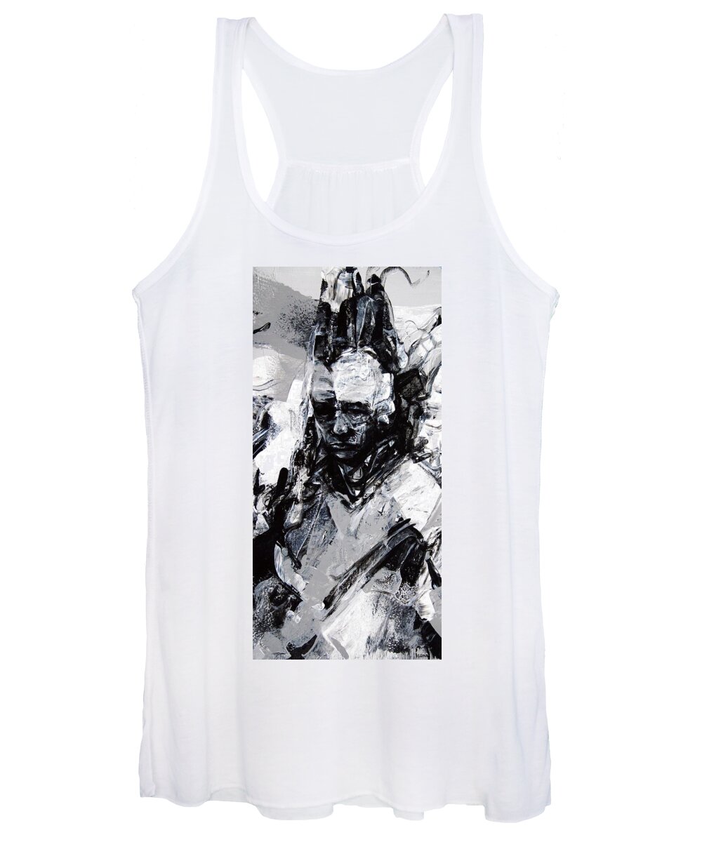 Spiritual Women's Tank Top featuring the painting Spiritual Consequences by Jeff Klena