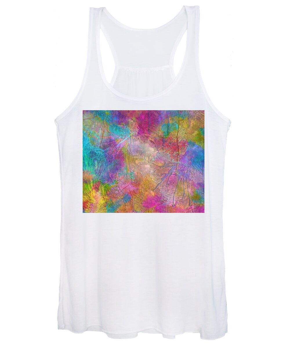 Splash Women's Tank Top featuring the painting Splash by Mark Taylor