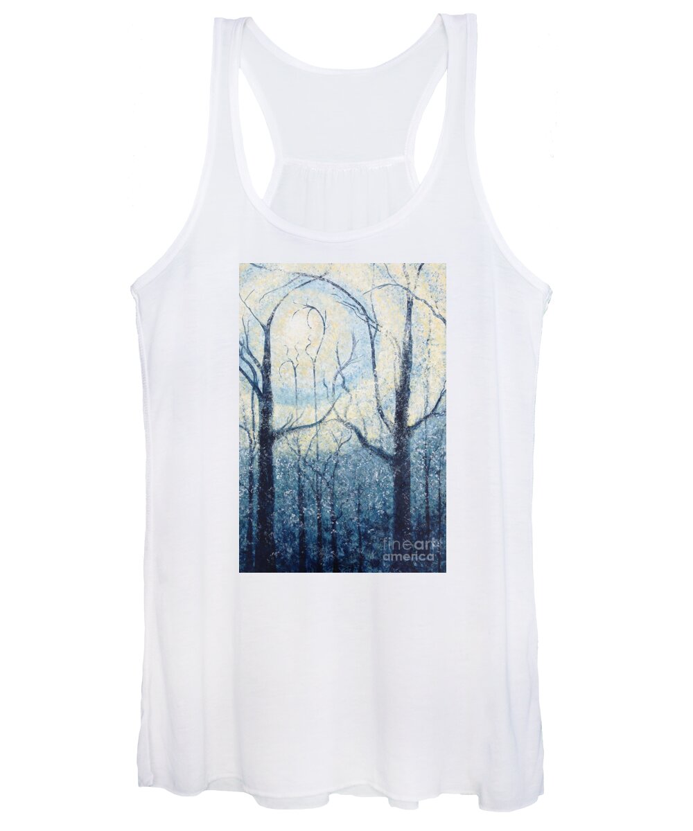 Sublime Women's Tank Top featuring the painting Sublimity by Holly Carmichael