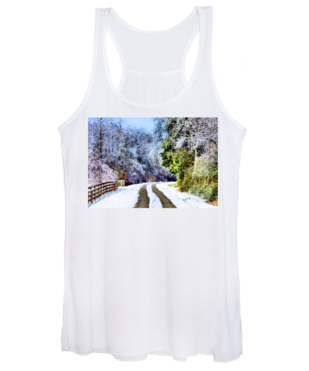 Frozen Women's Tank Top featuring the photograph Take Me Home by Kristin Elmquist