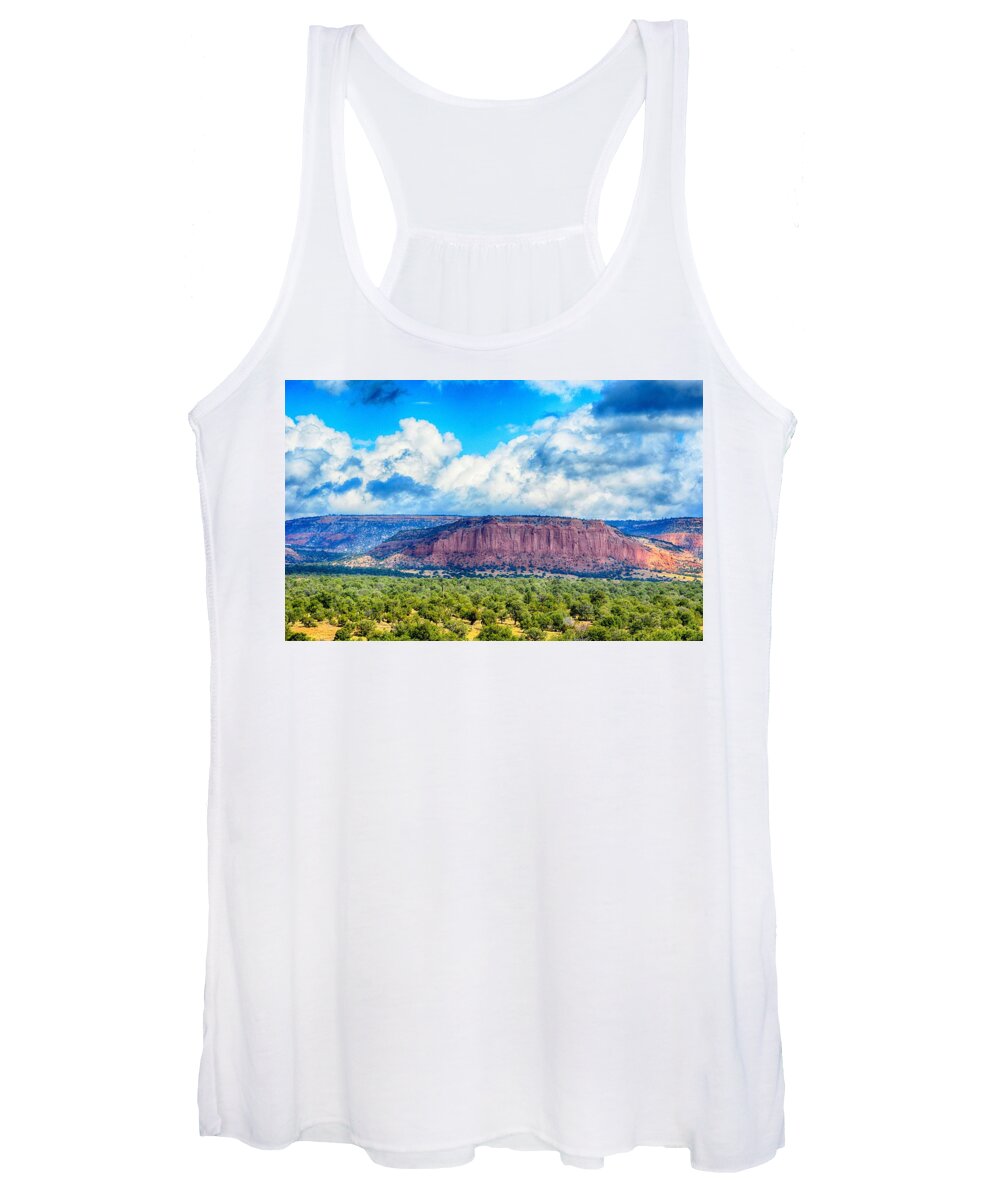 Scenic Women's Tank Top featuring the photograph The Great Divide by AJ Schibig