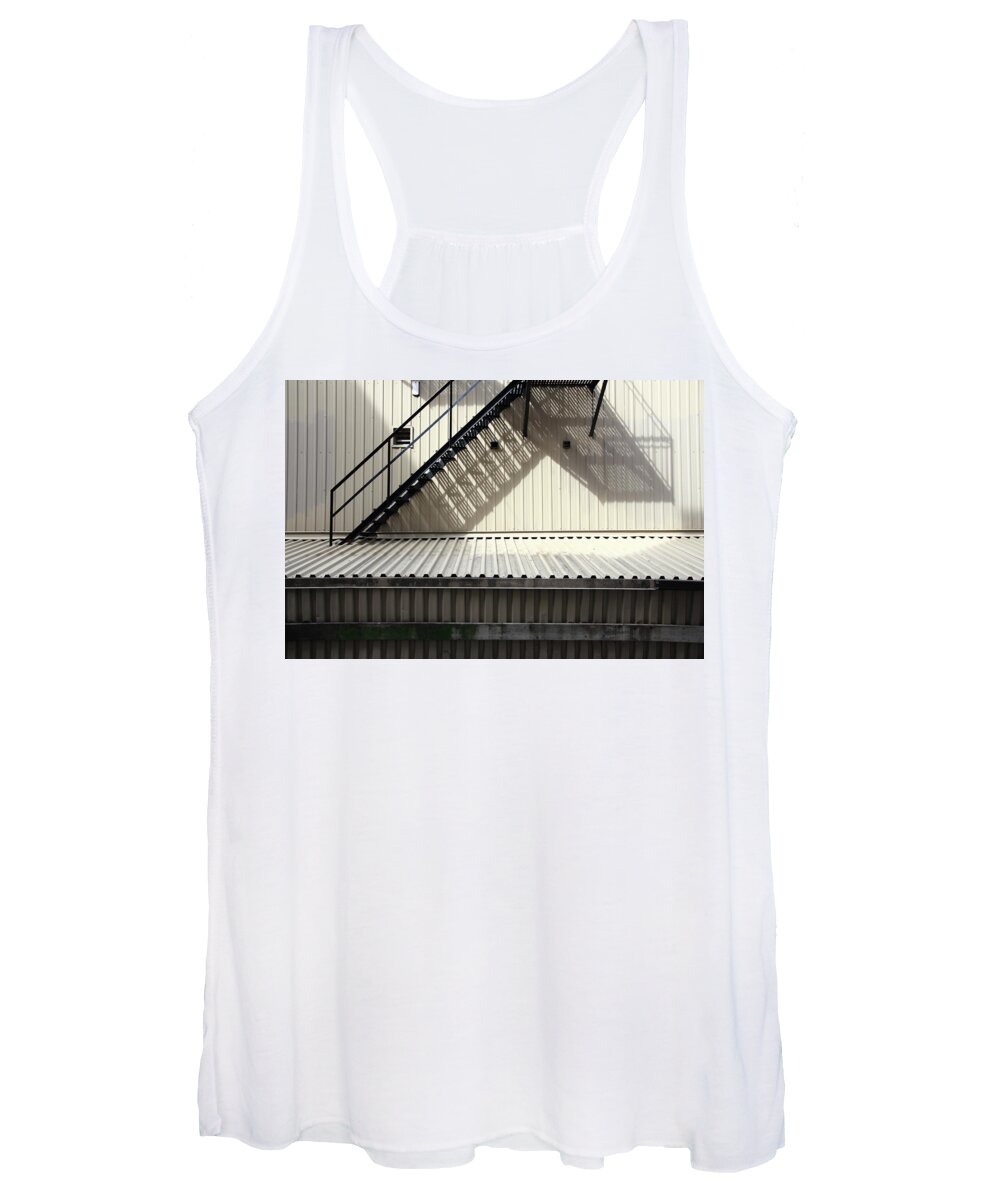 Angles Women's Tank Top featuring the photograph The Shadow Dragon That Was Never There by Kreddible Trout