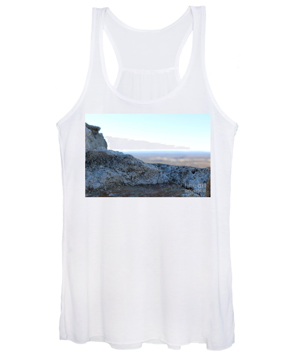 Stone Women's Tank Top featuring the photograph To the Horizon by Christopher Lotito