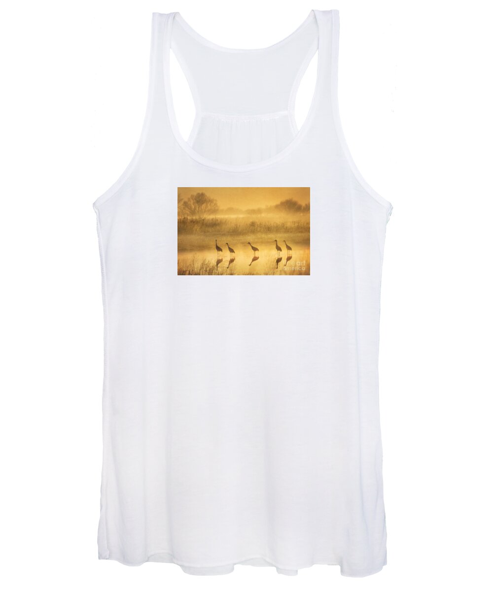 Animal Women's Tank Top featuring the photograph Waiting by Alice Cahill