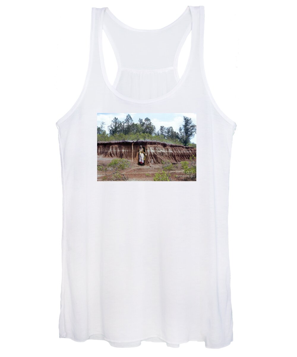 Africa Women's Tank Top featuring the photograph Welcome For Tea by Morris Keyonzo