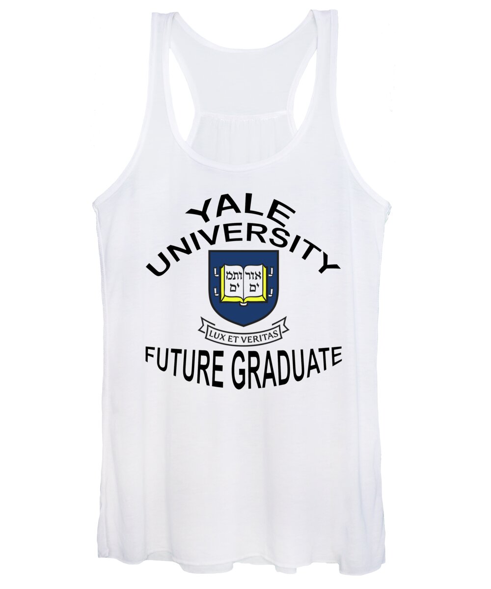 Yale Women's Tank Top featuring the digital art Yale University Future Graduate by Movie Poster Prints