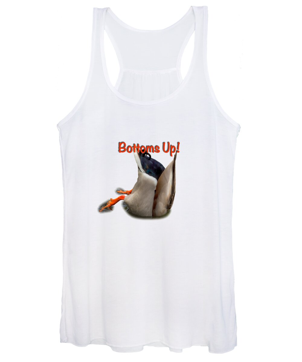 Bottoms Up Women's Tank Top featuring the photograph Bottoms Up 0795-2 by Kristina Rinell