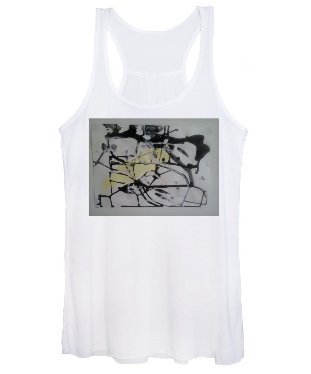  Women's Tank Top featuring the painting Caos 25 by Giuseppe Monti