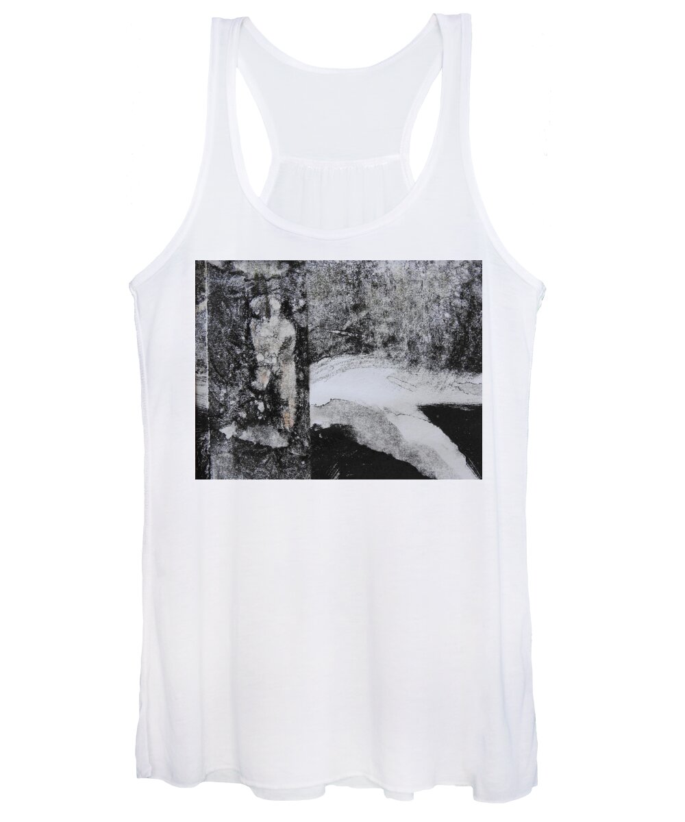 Figure Women's Tank Top featuring the painting Created From The Rib by Ilona Petzer