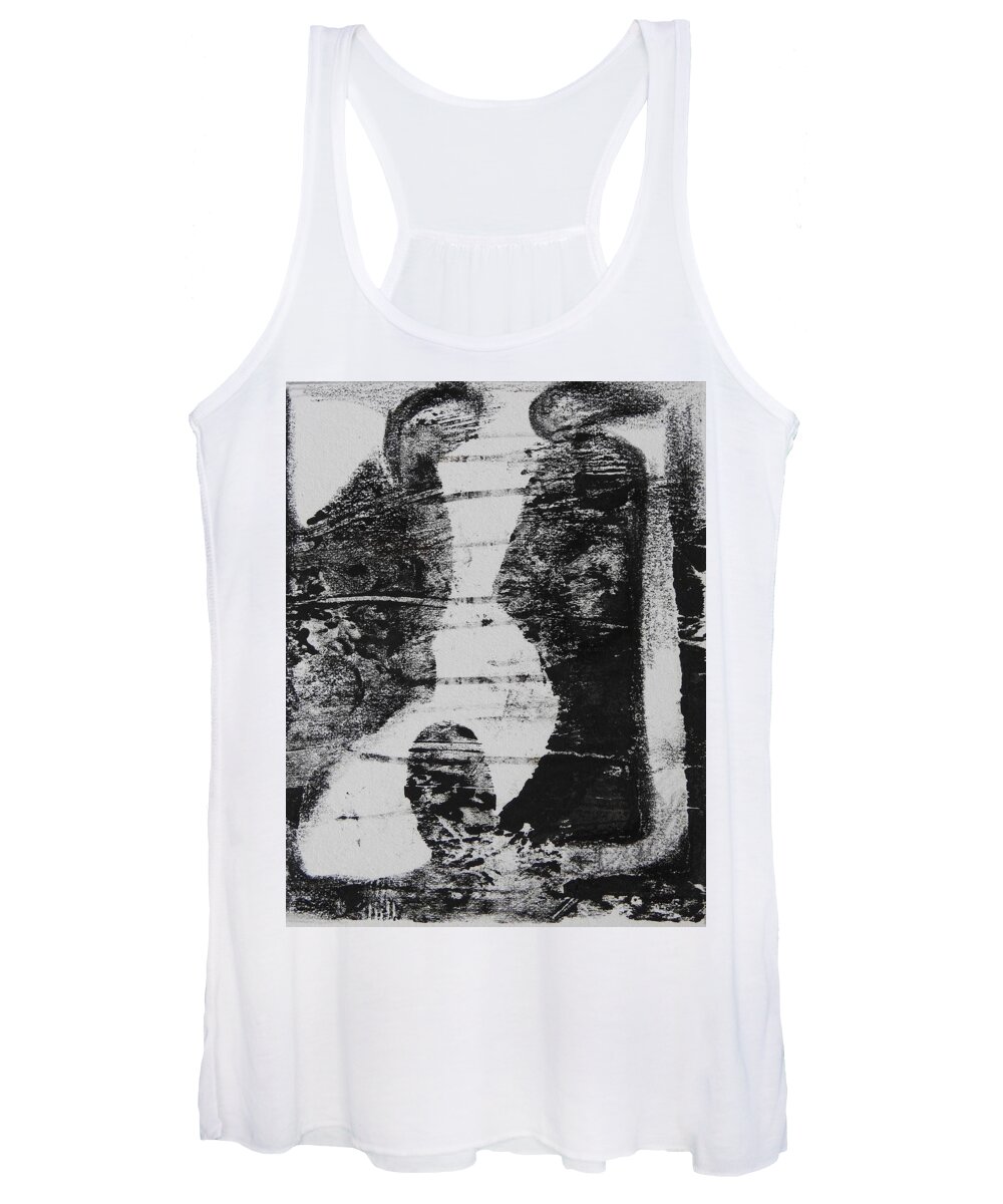 Women Women's Tank Top featuring the painting Dust to dust by Ilona Petzer