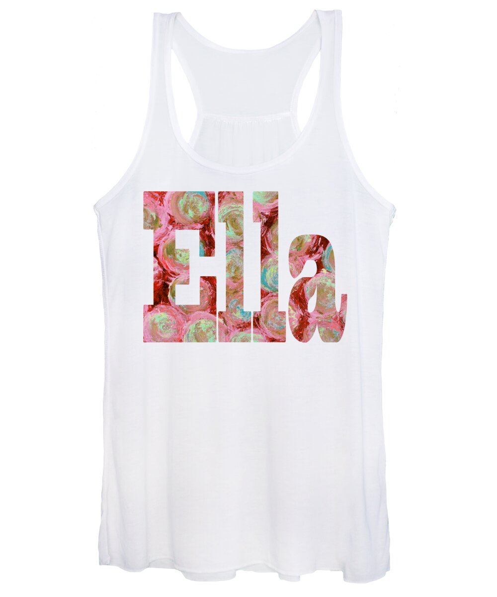 Ella Women's Tank Top featuring the painting Ella by Corinne Carroll