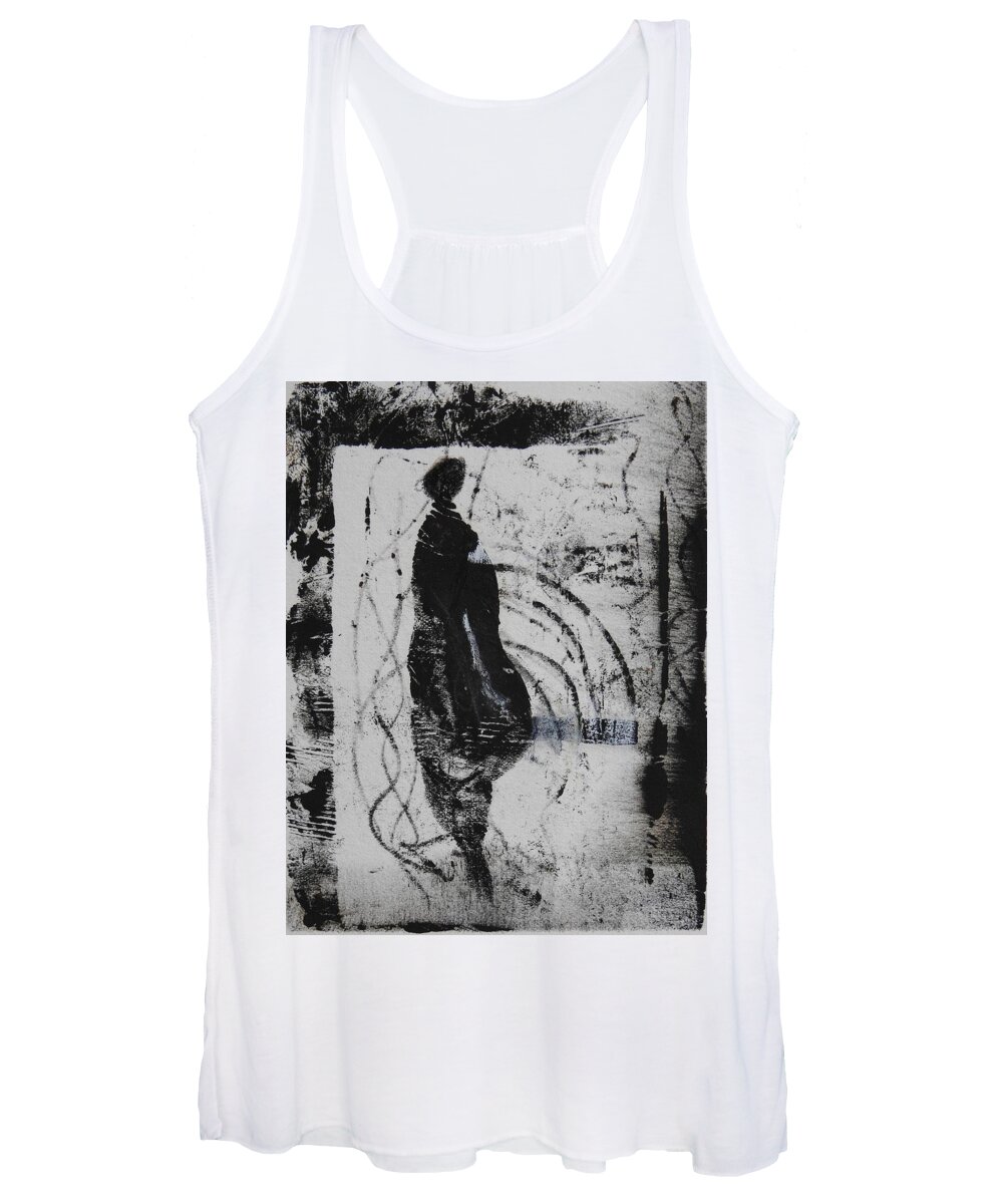 Figure Women's Tank Top featuring the painting Eve by Ilona Petzer