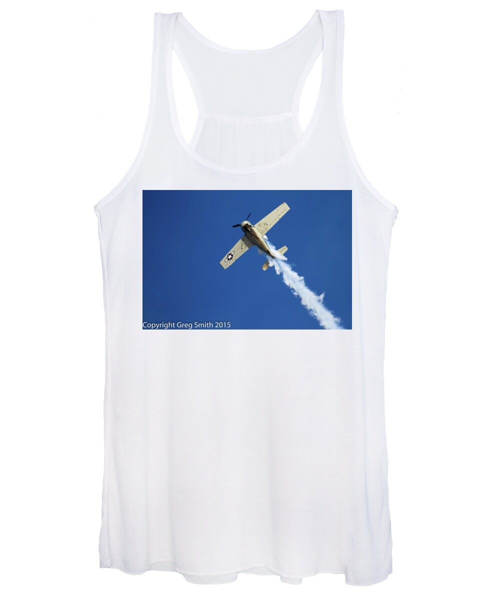 F4f Wildcat Women's Tank Top featuring the photograph F4F by Greg Smith