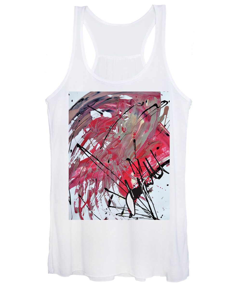  Women's Tank Top featuring the digital art Fingerpointing by Jimmy Williams