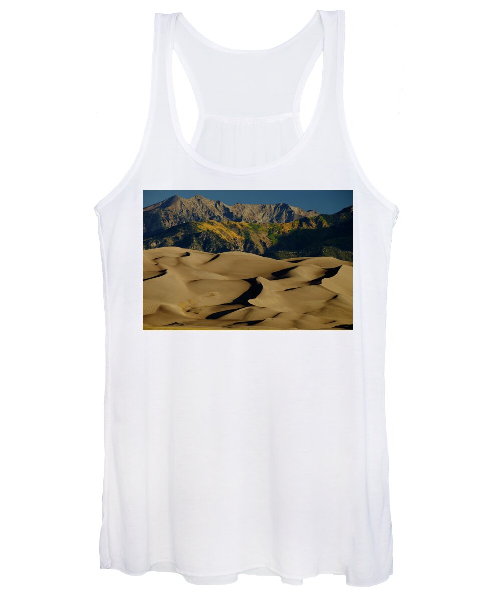 Aspens Women's Tank Top featuring the photograph Grand Dunes II by Johnny Boyd