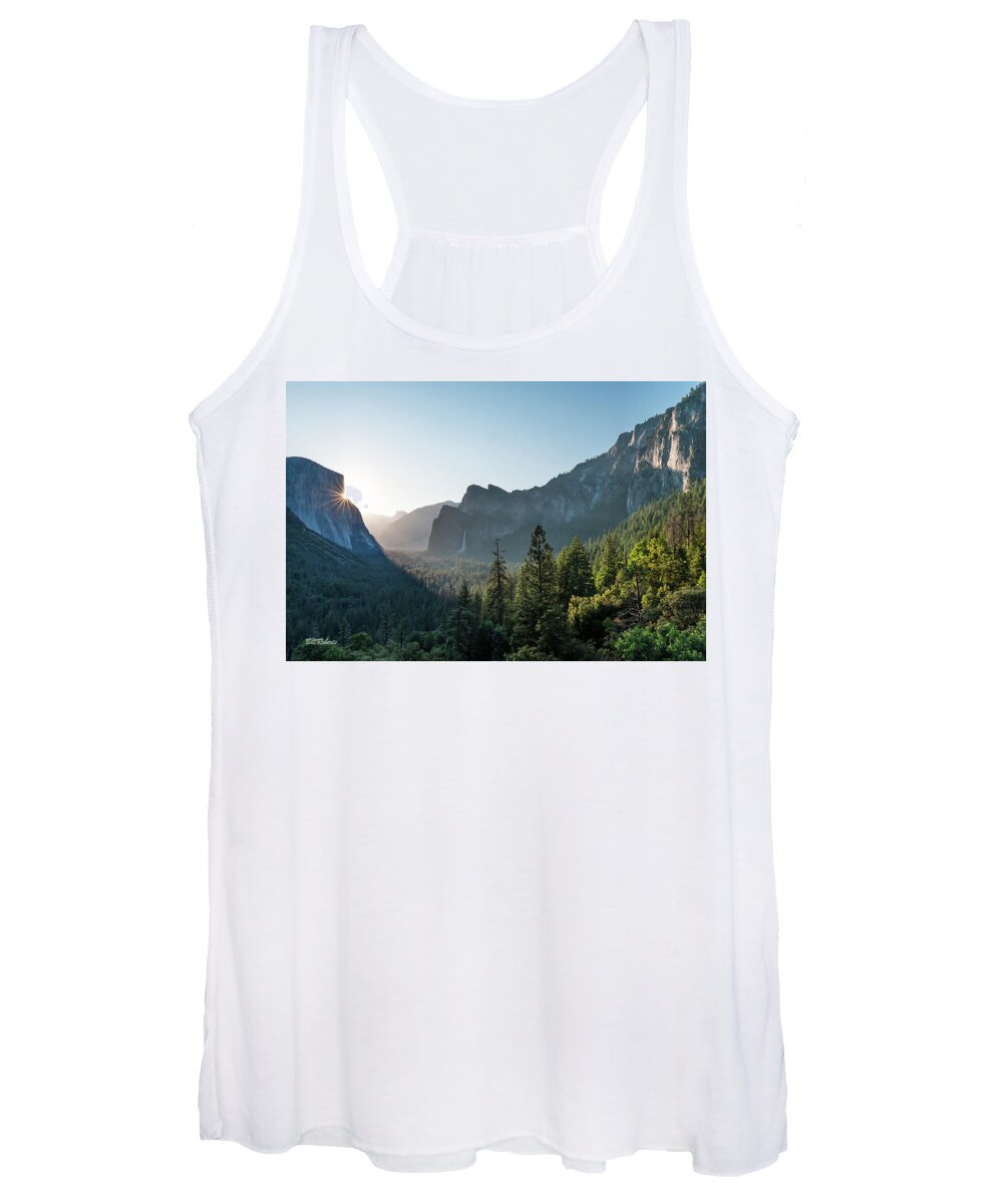 Yosemite Women's Tank Top featuring the photograph Morning Light In Yosemite by Bill Roberts