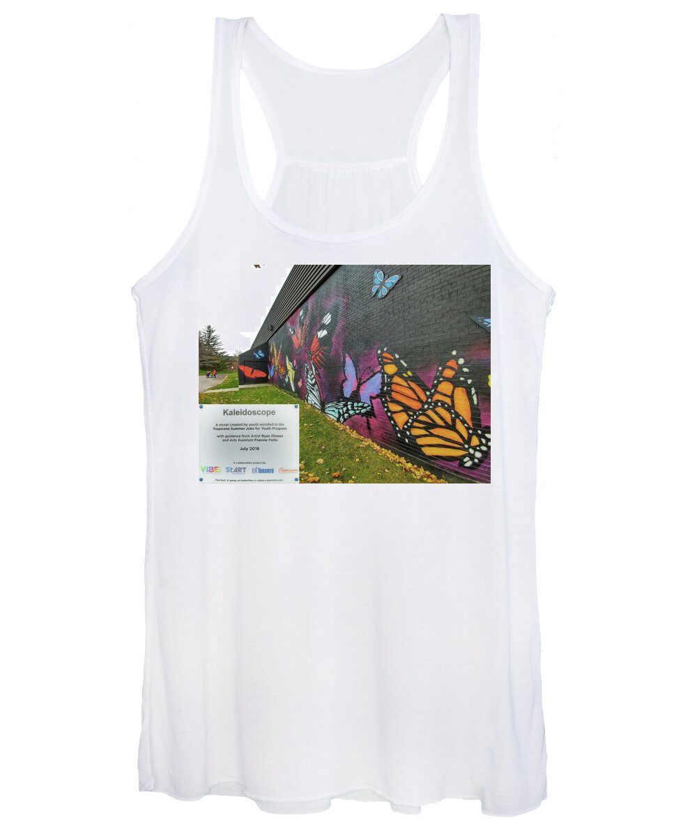 Kaleidoscope Women's Tank Top featuring the photograph Product of a Civilized Society by Boyd Carter