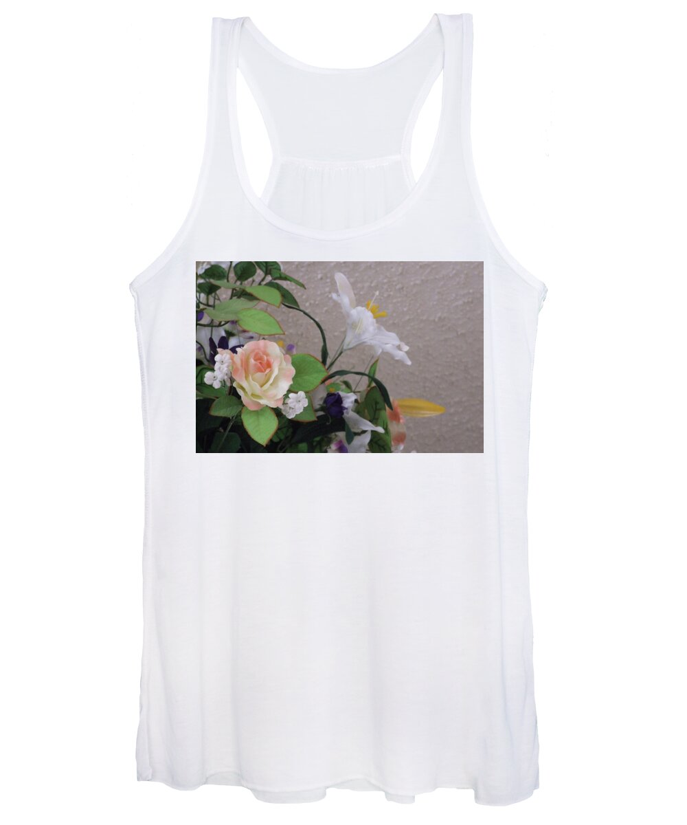 Rose Women's Tank Top featuring the photograph Rose Among Others by C Winslow Shafer