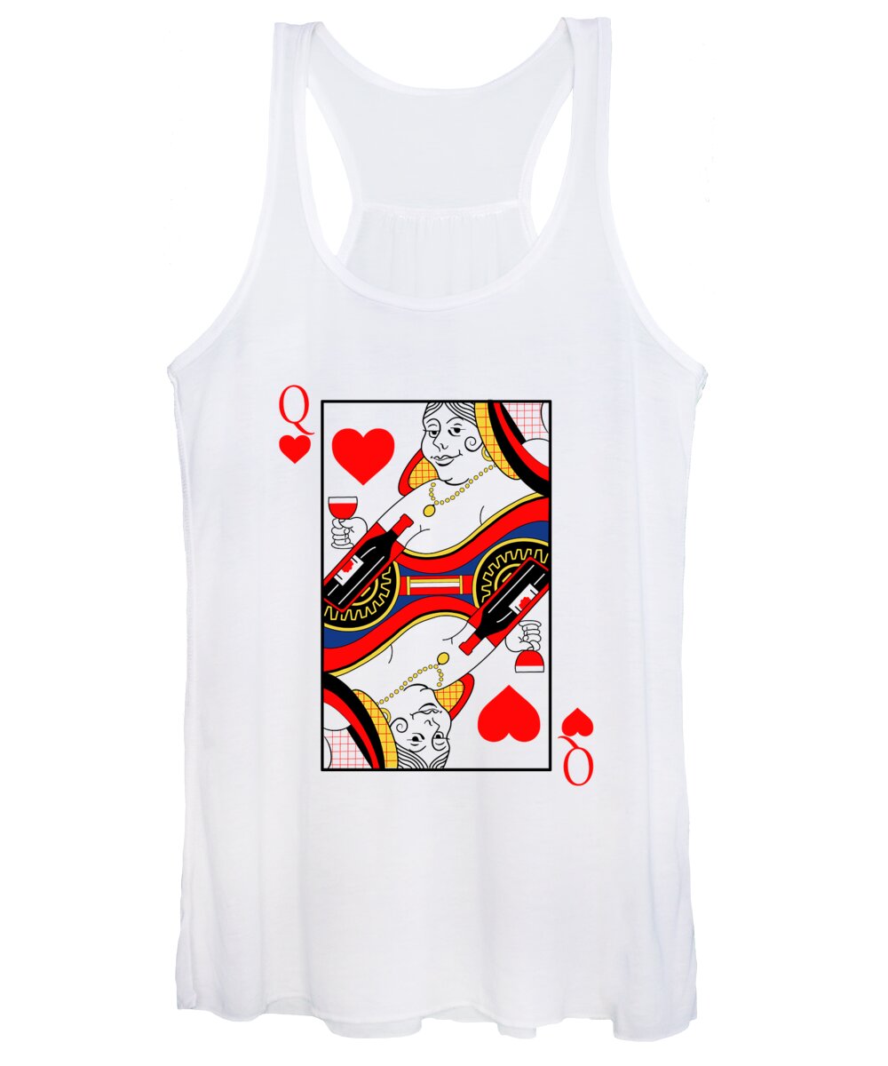 Queen Of Hearts Women's Tank Top featuring the photograph The Queen of Hearts by Mark Rogan