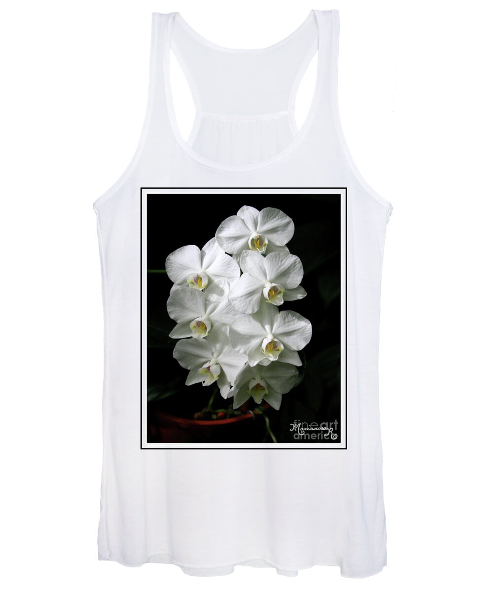 Flora Women's Tank Top featuring the photograph Tight-knit Group by Mariarosa Rockefeller